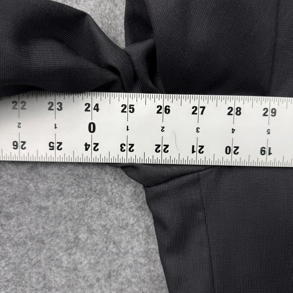 Hickey Freeman Loro Piana Super 130s Wool Blazer Charcoal Grey 41R Mens YA003